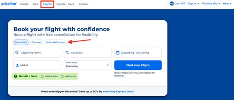 flights priceline.